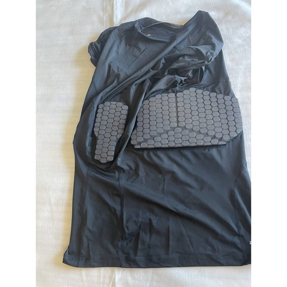 Nike Pro Combat Hyperstrong Dri Fit Compression Shirt With Pads Football size 4X - Picture 9 of 10